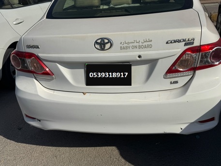 Jubail, Vehicles, Cars & Trucks , SAR 27500,  Toyota Corolla,  2013,  Automatic,  237433 KM,