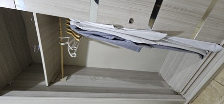Riyadh, Furniture, SAR 1300,  Kingsize Bed Set With Big Wardrobe And Two Side Drawers