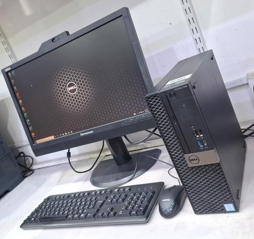 East Riffa, Electronics, BHD 128,  DELL Core I7 7th Generation Computer Set 16GB DDR4 RAM 22" Multimedia Monitor+Webcam OS 11