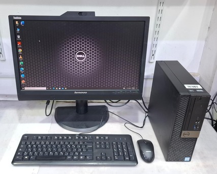 East Riffa, Electronics, BHD 128,  DELL Core I7 7th Generation Computer Set 16GB DDR4 RAM 22" Multimedia Monitor+Webcam OS 11