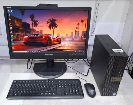 Muharraq, Computers, BHD 128,  DELL Core I7 7th Generation Computer Set 16GB DDR4 RAM 22" Multimedia Monitor+Webcam OS 11