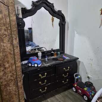 Jubail, Furniture, SAR 1000,  FOR SALE – Bedroom Furniture (Jubail City) 🛏 Bed With Mattress – 300 SAR 🚪 4-Cabin Ward