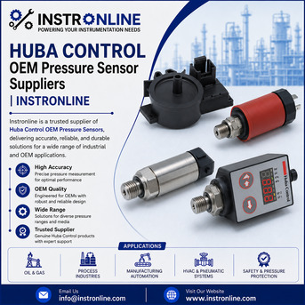 Mumbai, Industrial Machinery, Huba Control OEM Pressure Sensor Suppliers | Instronline