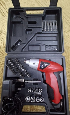 Jubail, Appliances, SAR 45,  SR 45 Cordless Screwdriver DC 4.8v
