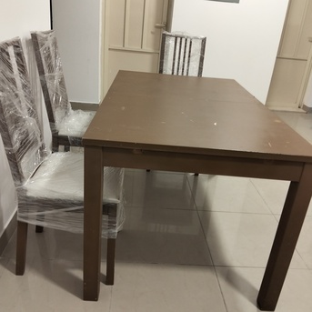 Riyadh, Appliances, SAR 349,  Dining Table With 2 Chair And Sofa 4 Seat For Sale
