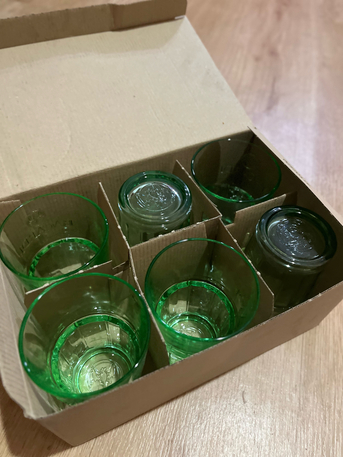 Manama, Collectibles, BHD 30,  Vintage Bacardi Beer Glass /set Of 6
