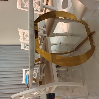 Dammam, Furniture, SAR 2500,  Marble Dining Table With 8 Chair