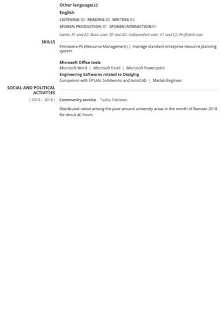 Al Jubail Al Balad, Job Seekers, Mechanical Engineer