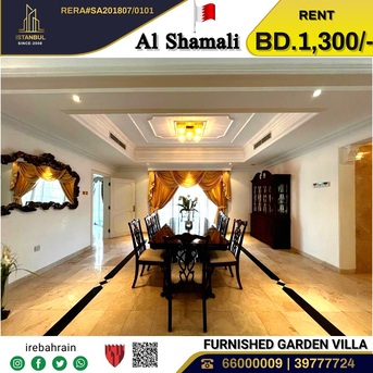 West Riffa, Villas, BHD 1300,  Furnished,  Fully Furnished Luxury Villa For Rent In Riffa, Al Shamali
