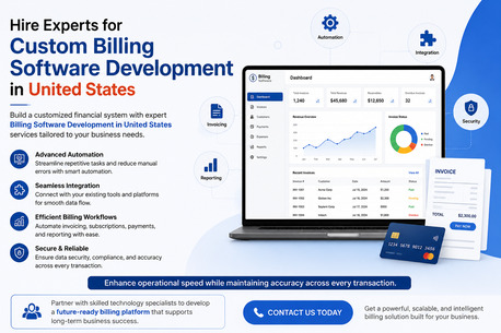 New York, Software Development, Custom Billing Software Development In United States