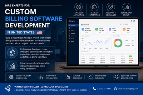 New York, Software Development, Custom Billing Software Development In United States