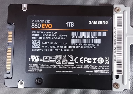 Khobar, Computers, SAR 550,  Samsung 870 EVO 1TB 2.5" SATA III SSD