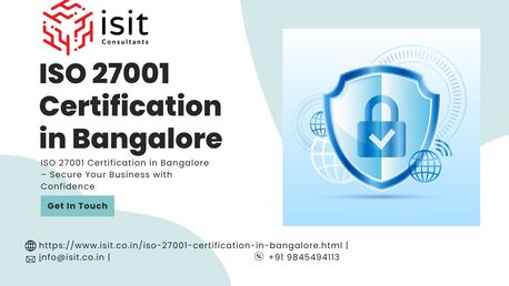 Bangalore, Business, ISO 27001 Certification In Bangalore | Expert ISMS Consulting & Audit Support