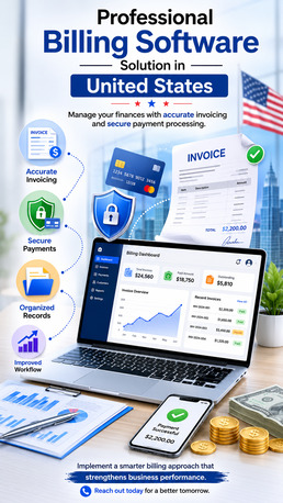 New York, Software Development, Professional Billing Software Solution In United States