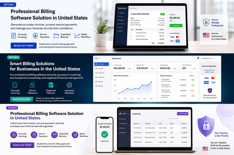 New York, Software Development, Professional Billing Software Solution In United States