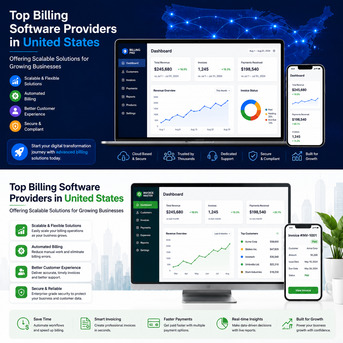New York, Software Development, Top Billing Software Providers In US Offering Scalable Solutions For Growing Business