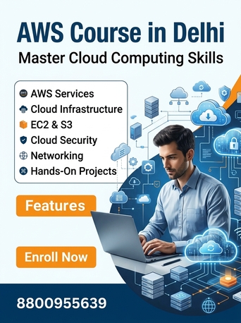 Noida, Education, AWS Course In Delhi With Practical Cloud Computing Training