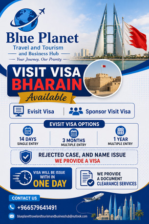 Riyadh, Immigration, Visit Visa Bahrain Available