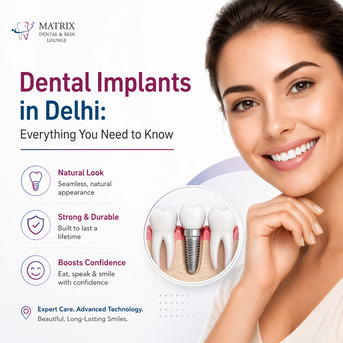 New Delhi, Help, Dental Implants In Delhi: Everything You Need To Know