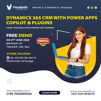 Hyderabad, Education, Dynamics CRM With Power Apps Online Free Demo