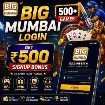 Mumbai, Business, Big Mumbai Login Official Portal &ndash; Fast Login, Bonuses & Gaming Rewards