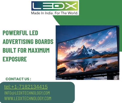New York, Electronics, Powerful LED Advertising Boards Built For Maximum Exposure