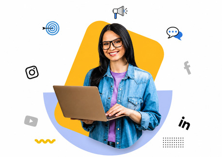 Mumbai, Web Design & Development, Digital Marketing Services Advertisement Featuring Online Marketing, Social Media Promotio