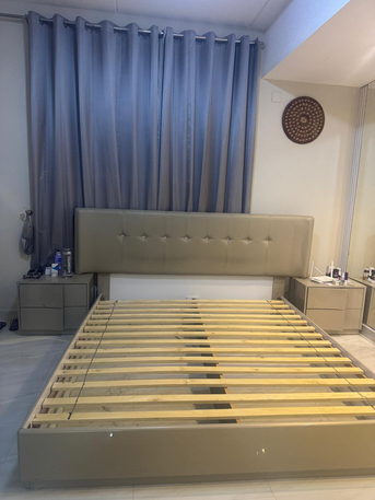 Al Izdihar, Furniture, SAR 800,  Urgent Sale - Furniture Inclduing King Size Bed, Side Tables And Dressing Table