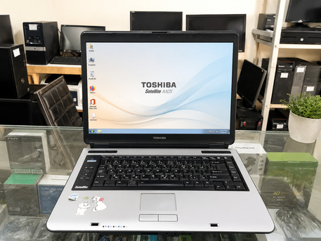 East Riffa, Computers, BHD 27,  Toshiba Satellite A105 Laptop | Windows 7 | GTA Vice City & NFS Installed | Only 27 BD
