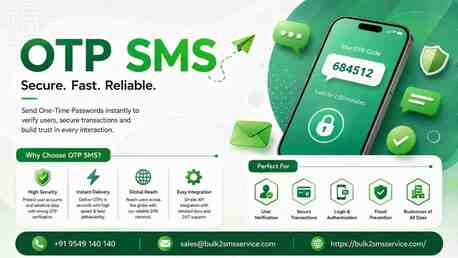 Gurugram, Business, Deliver Secure Authentication With High-Speed OTP SMS