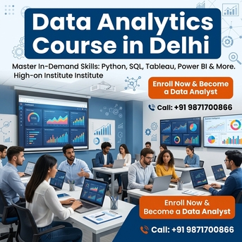 New Delhi, Education, Data Analytics Course In Delhi &ndash; Learn Data Analysis & Visualization