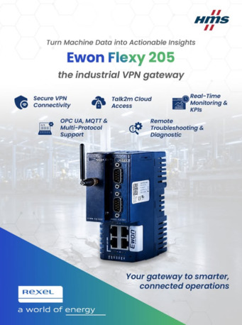 Mumbai, Business, Ewon Flexy 205 Industrial VPN Gateway | Secure Remote Monitoring Solution