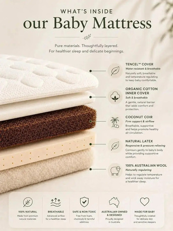 Brisbane, Marketing, Why Organic Cot Mattresses Are The Healthiest Choice For Your Baby?
