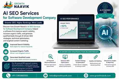 Mumbai, Marketing, AI SEO Services For Software Development Company - Growth Naavik