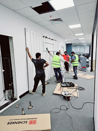 Dammam, Construction, OFFICE RENOVATION