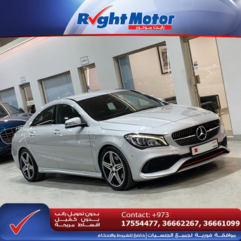 Manama, Vehicles, Cars & Trucks , BHD 0001,  Mercedes-Benz CLA 250,  2017,  Automatic,  122000 KM,