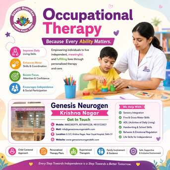 New Delhi, Health, Occupational Therapy Clinic