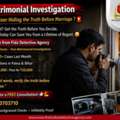 Professional Matrimonial Verification Services For Secure Relationships