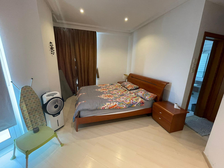 Sanabis, Apartments, Flats, Houses & Villas, BHD 300/year,  1 BR,  Fully Furnished 1BR Apartment | Seef/Sanabis | 2 Bathrooms | 78 Sqm