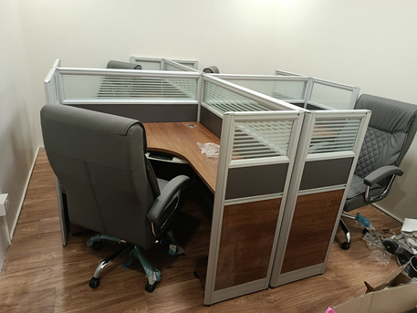 Jeddah, Furniture, SAR 1,  Partiotions And Work Stations For Office Works Available Brand New And Reasonable Prices