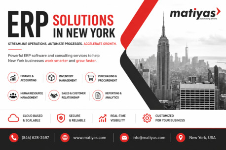 New York, Web Design & Development, ERP Implementation New York