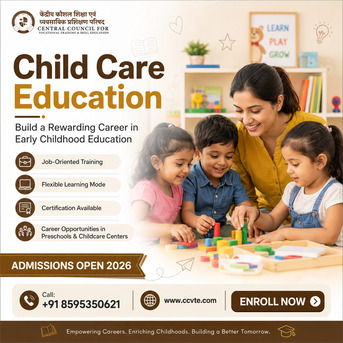 New Delhi, Education, Admission Open For Child Care Education Course &ndash; Apply Today