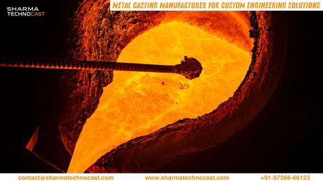 Ahmedabad, Business, Metal Casting Manufacturer For Custom Engineering Parts