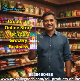 Meerut, Business, Create An Online Store For Your Grocery Business With MyDailyGoods