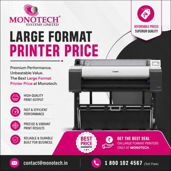 Chennai, Industrial Machinery, Best Large Format Printer Price Deals | Monotech