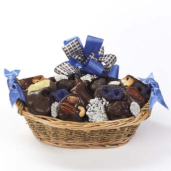 New York, Food, USD 100,  Vegan/Parve Chocolate Gift Basket 1.5 Lbs