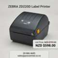 NZD 598,  Zebra ZD220D 203DPI USB Direct Thermal Label Printer