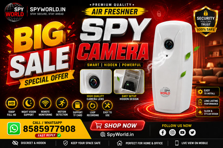 New Delhi, Electronics, INR 2950,  Best Air Freshener Spy Camera Shop In Saket &ndash; Spy World