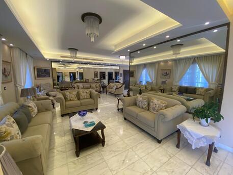 Abdoun, Apartments, Flats, Houses & Villas, JOD 45000/year,  Furnished,  5 BR,  600 Sq. Meter,  Semi Villa For Rent In Abdoun