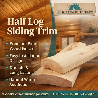 New York, Business, Need Half Log Siding Trim? Why Homeowners Choose Wood Workers Shoppe
